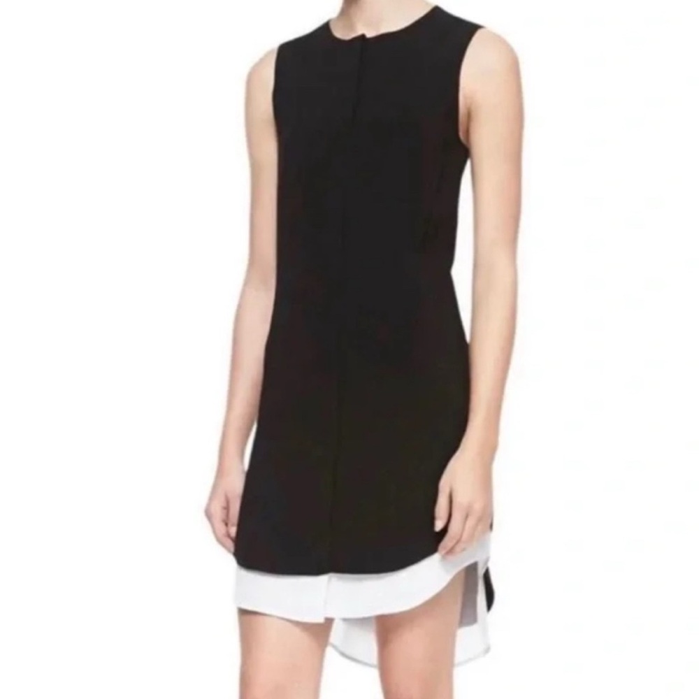 Rag & Bone Black Sheath Mini Dress